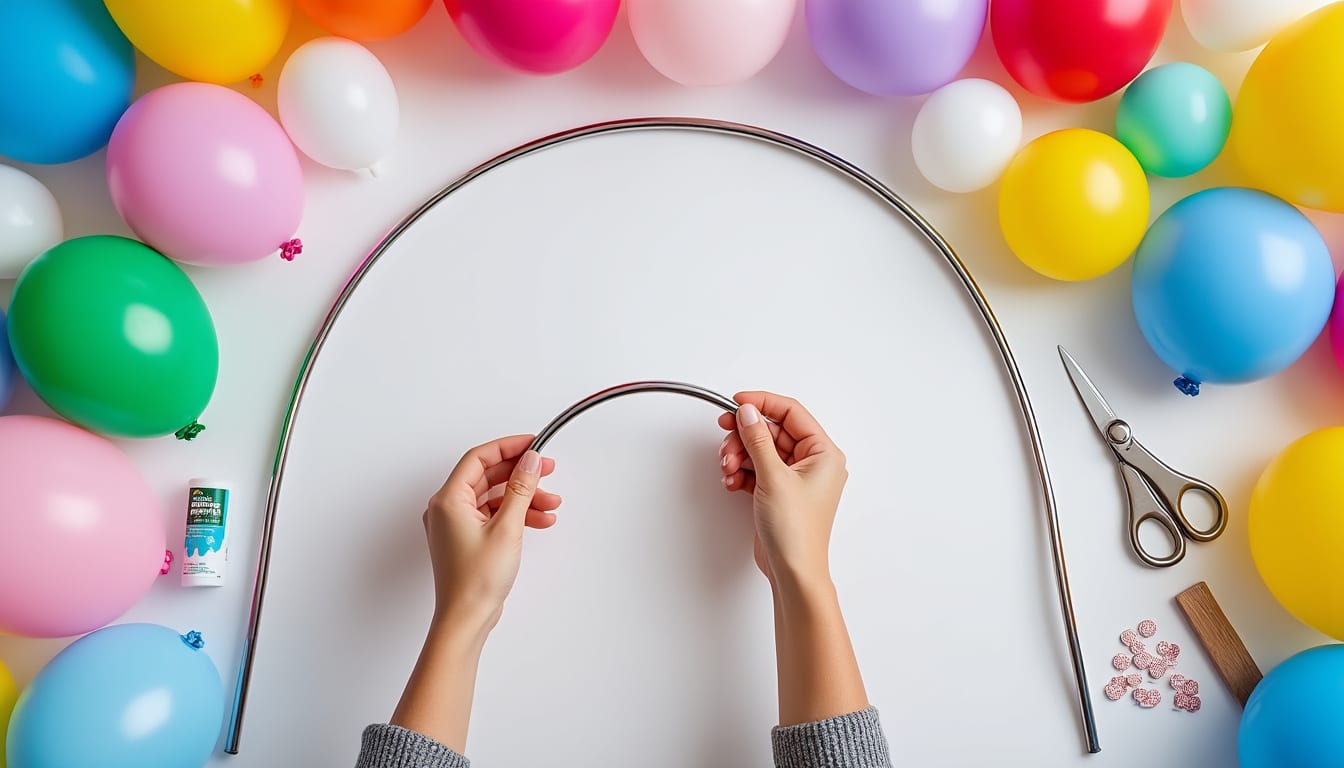 Arche de ballons : le matériel et le montage pas à pas