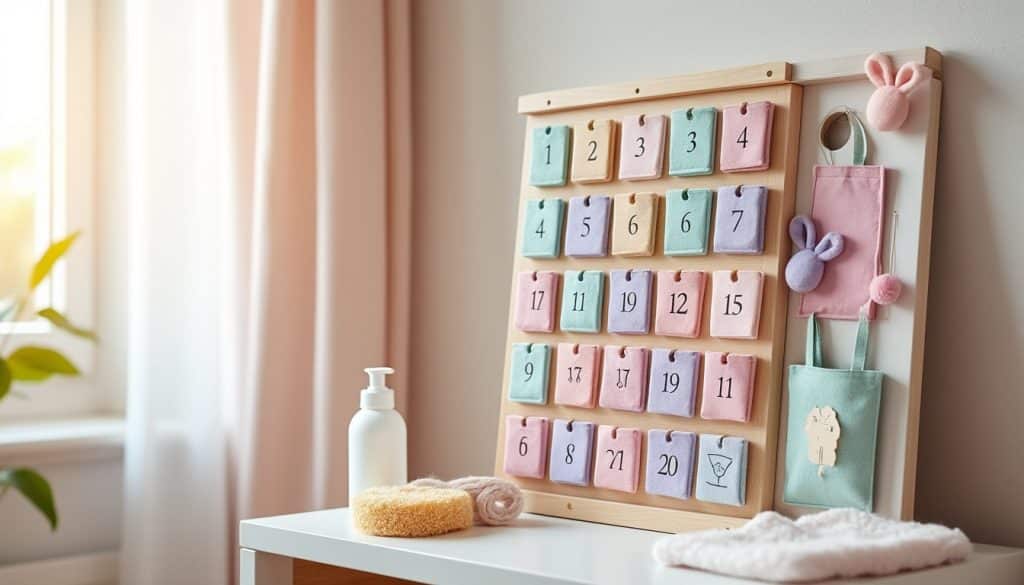Calendrier de l avent pour bebe 1 an : âge, matière et entretien