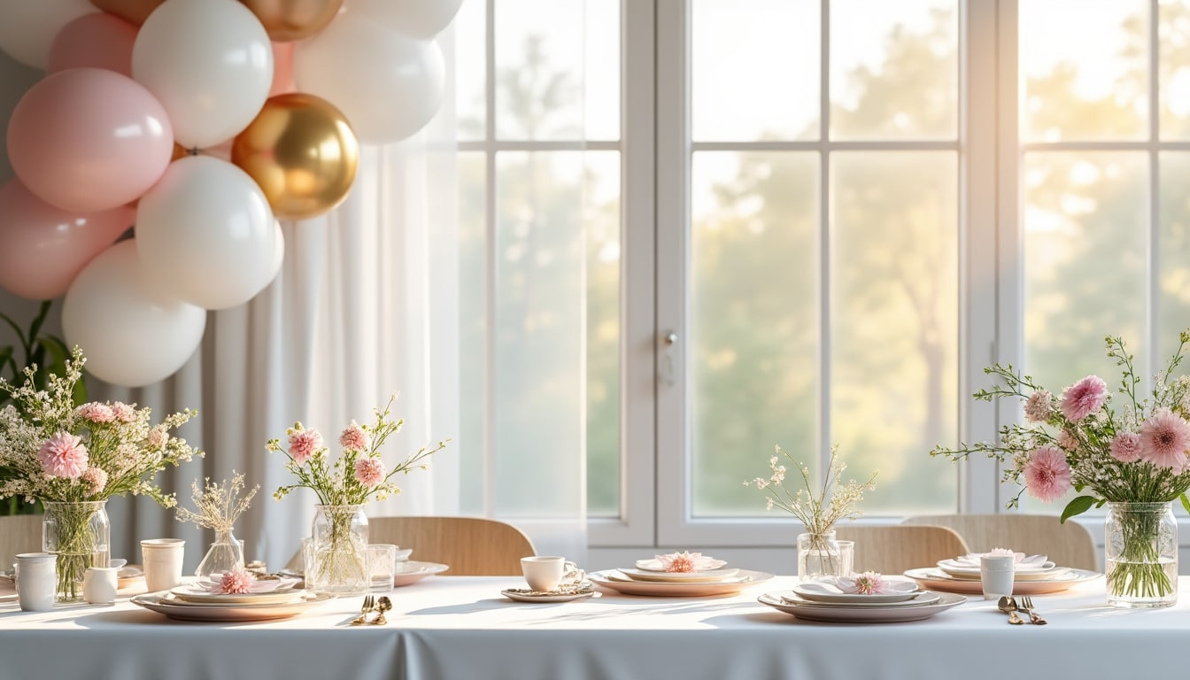 Décoration d&rsquo;anniversaire : composer un thème sans surcharger