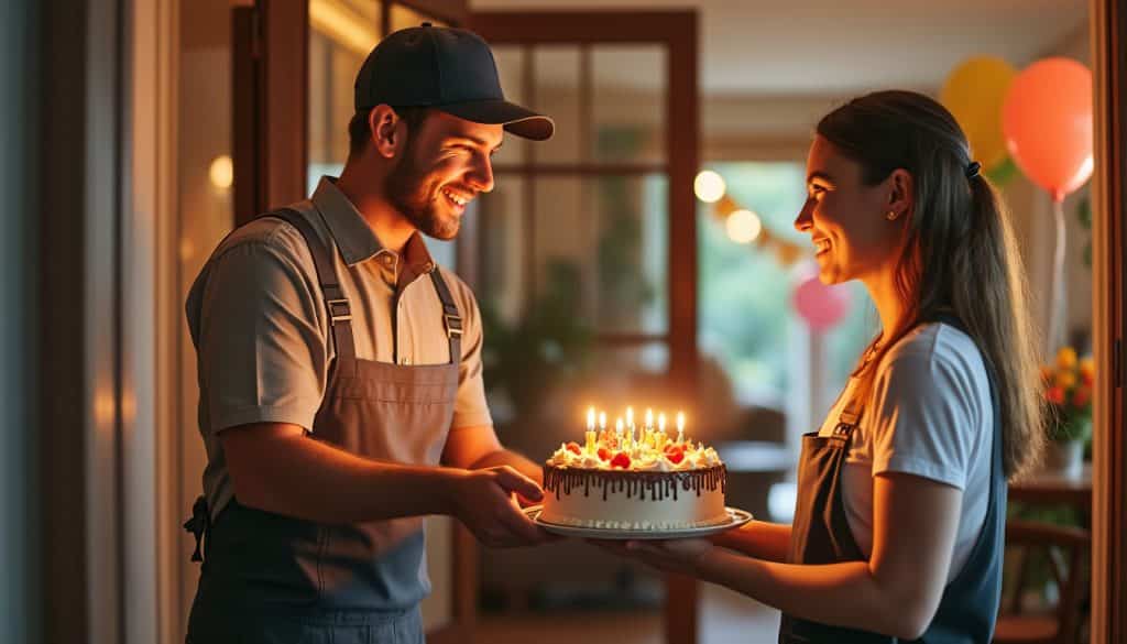 Livraison gâteau anniversaire à domicile : le guide complet