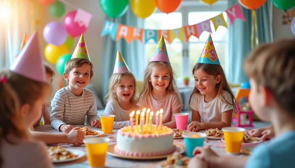Anniversaire d&rsquo;enfant à la maison : le déroulé qui fonctionne
