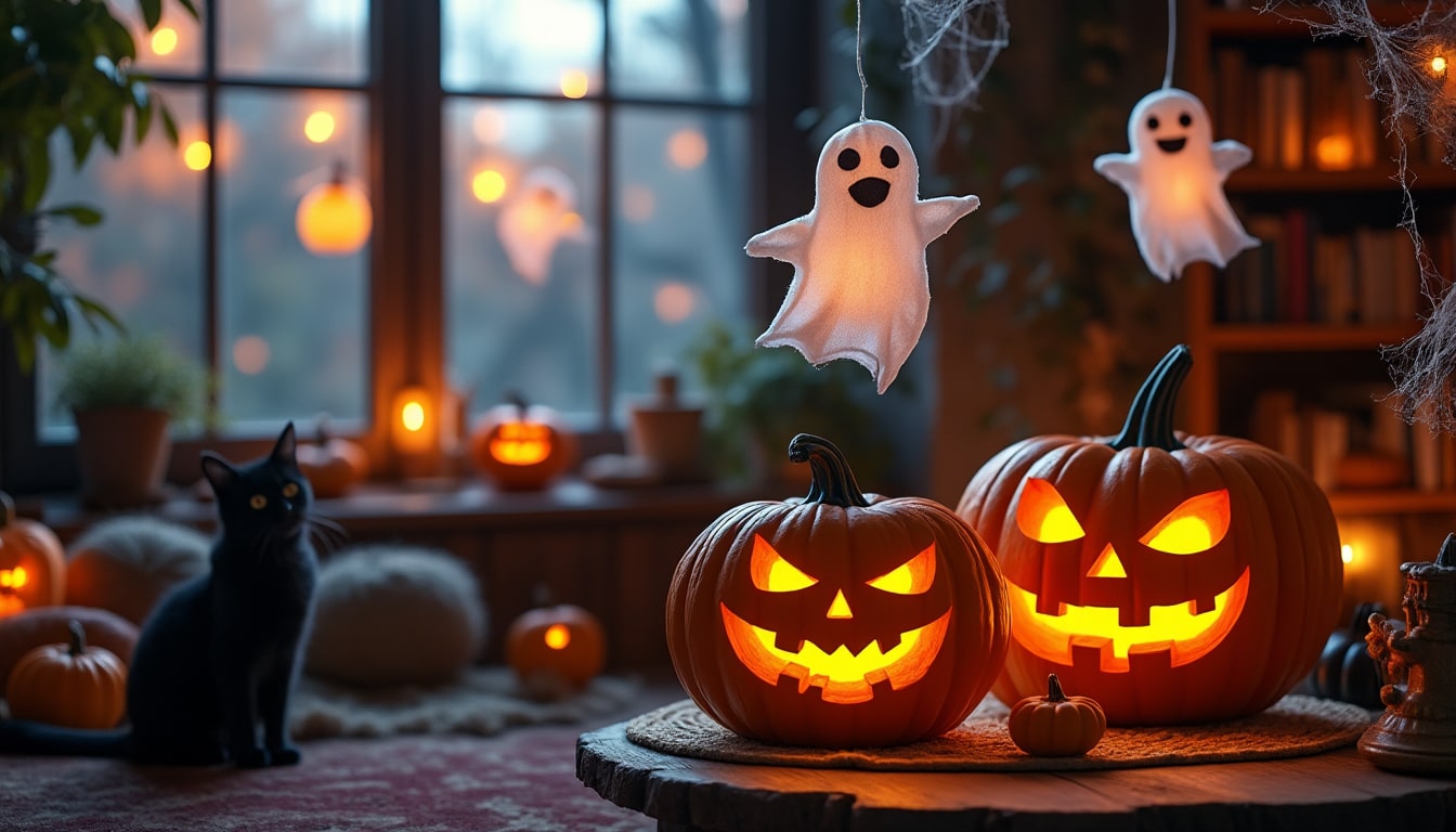 Décoration d&rsquo;Halloween : ce qui fait peur sans traumatiser