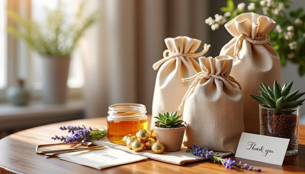Sacs à cadeaux pour les invités : ce qu&rsquo;on met dedans