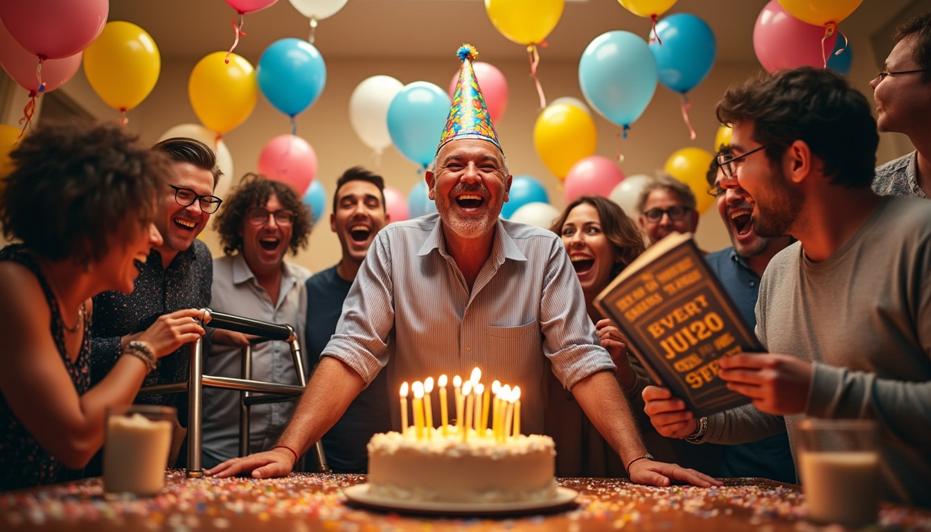 Texte d&rsquo;anniversaire 40 ans avec humour pour un homme