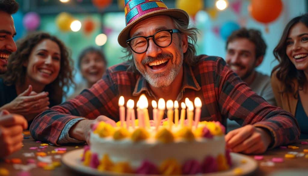Texte d&rsquo;anniversaire 50 ans avec humour pour un homme