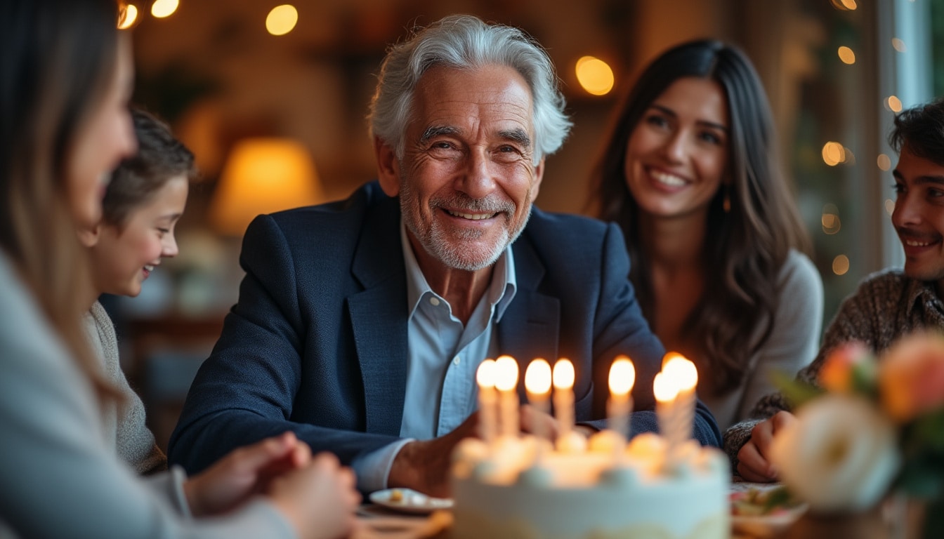 Texte d&rsquo;anniversaire 70 ans pour un homme