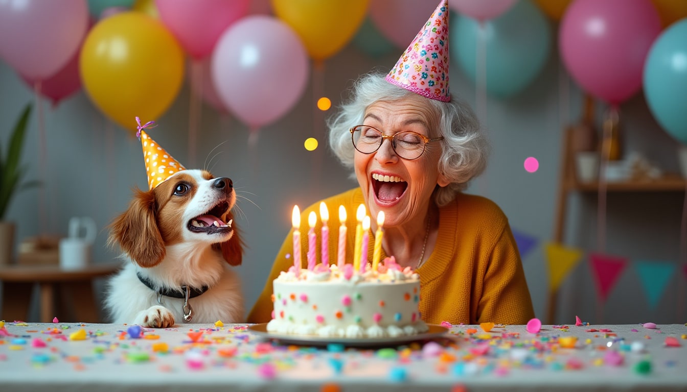 Texte d&rsquo;anniversaire 80 ans avec humour