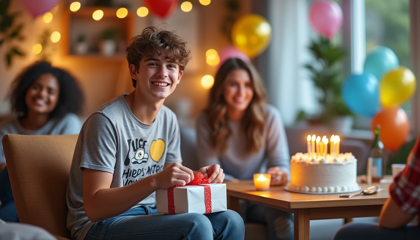 Texte d&rsquo;anniversaire pour un ado de 15 à 17 ans